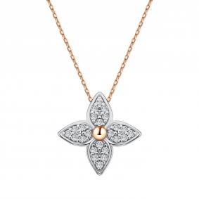 Золотая подвеска TALANT ПД 2071 с цирконием ПД 2071 фото